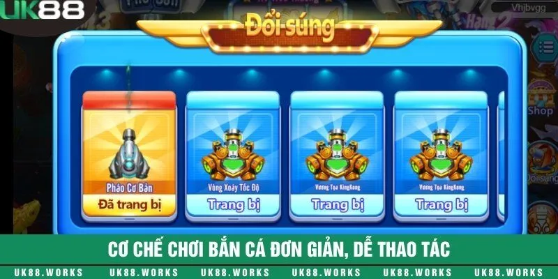 Cơ chế dễ chơi dành cho người chơi